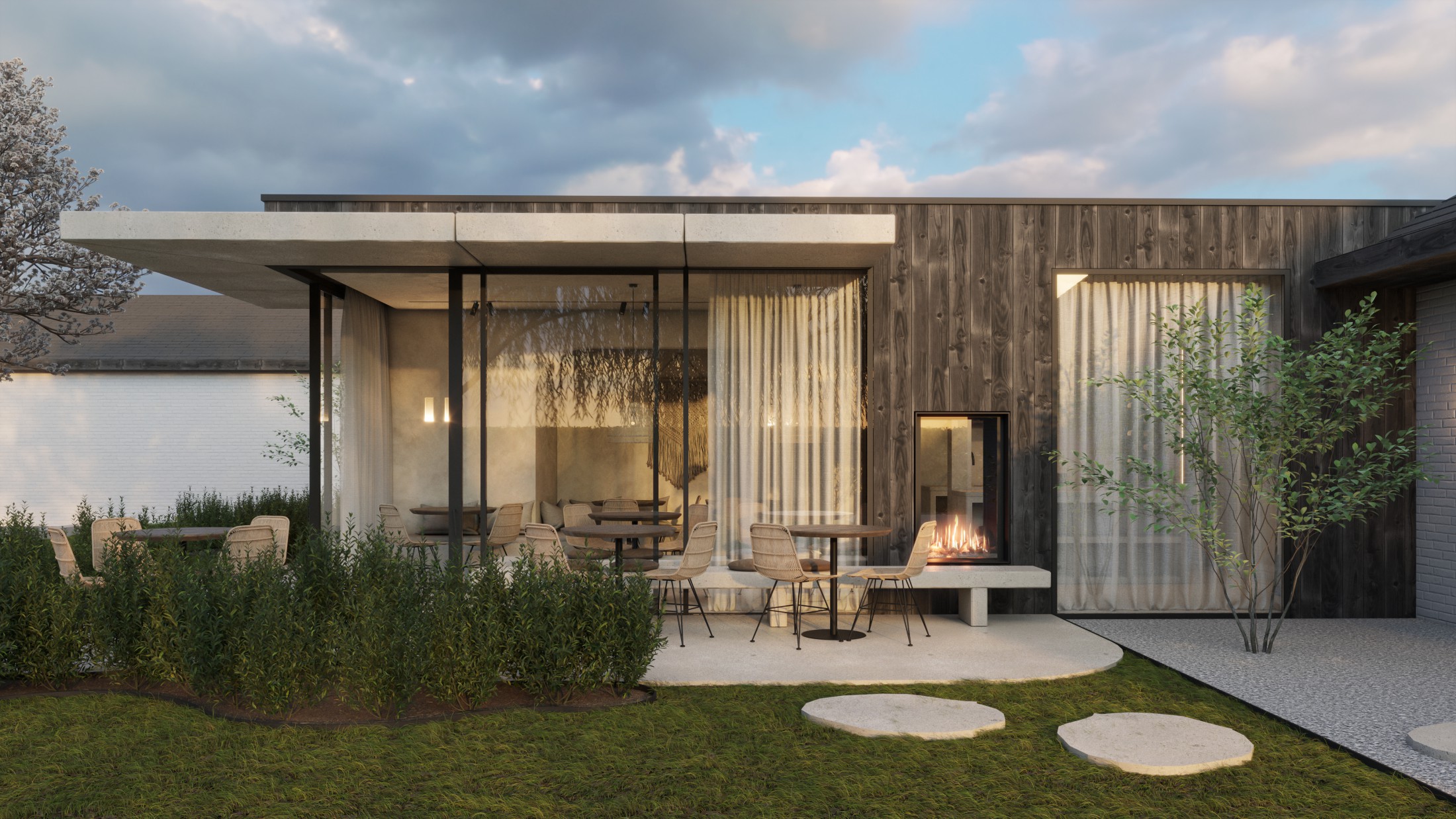 Rustgevend bed & breakfast concept