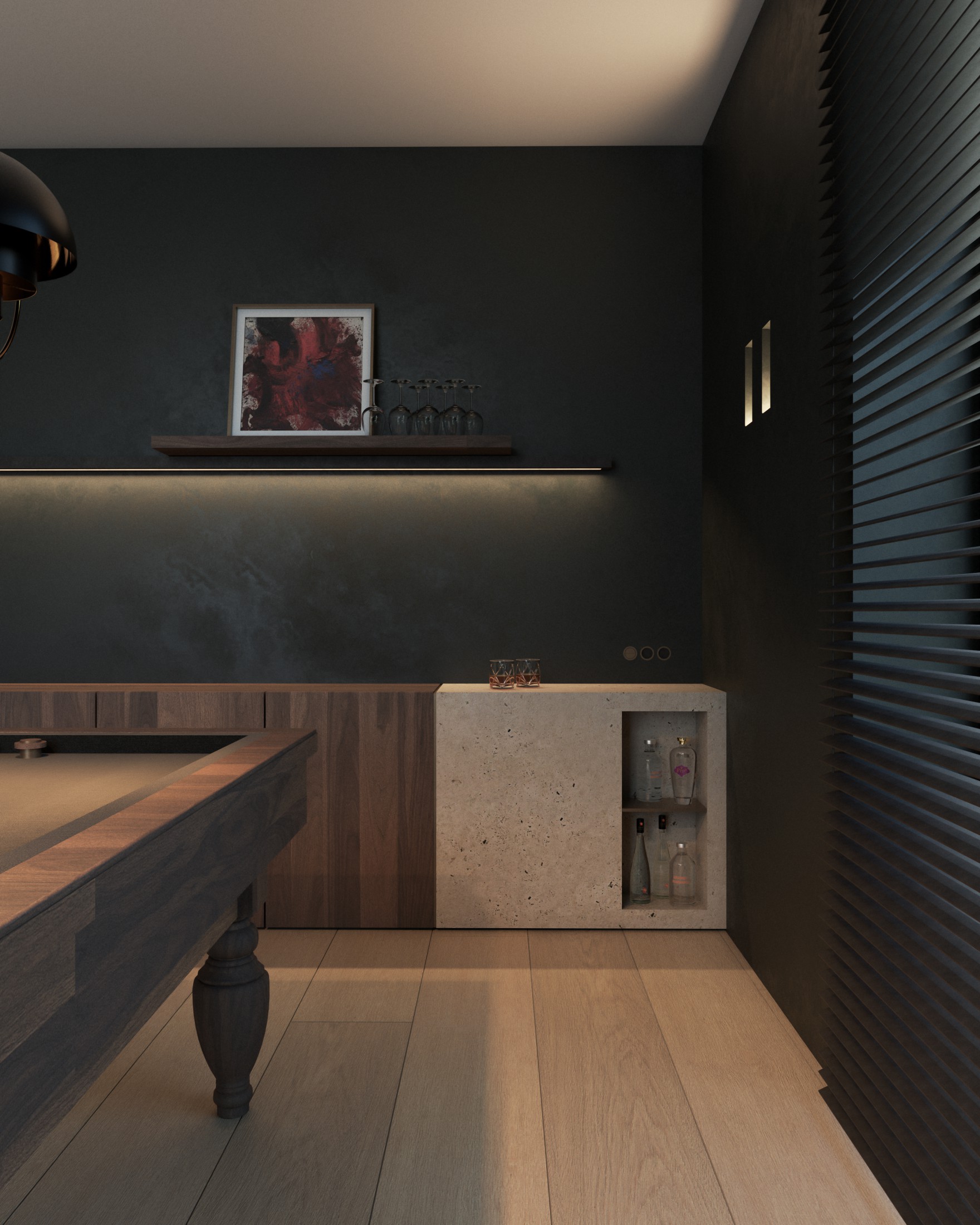 Gewaagd interieurconcept